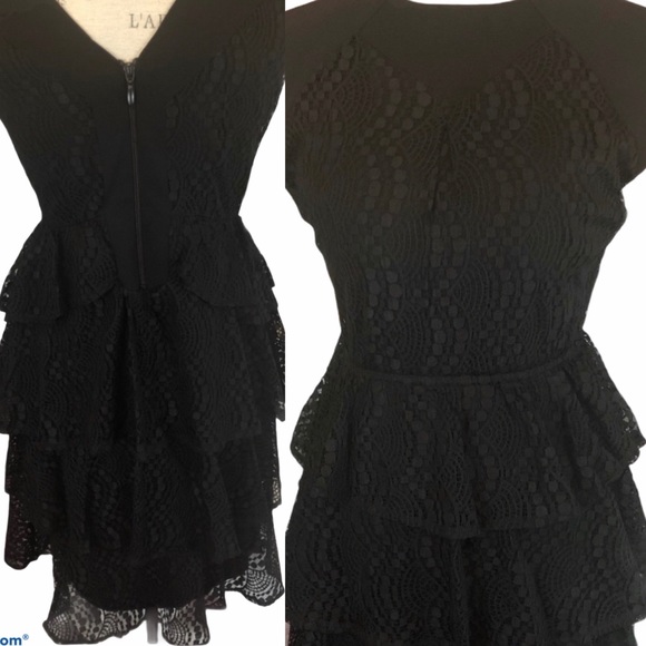 NWT ALFANI LACE LAYERED EVENING DRESS😍 - Picture 8 of 9